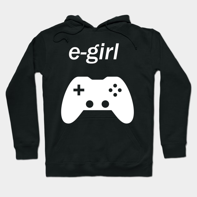 e girl gaming Hoodie by Imutobi